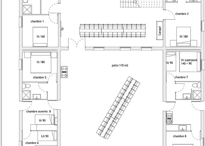 Mas Pepette 26 Personnes בית נופש *